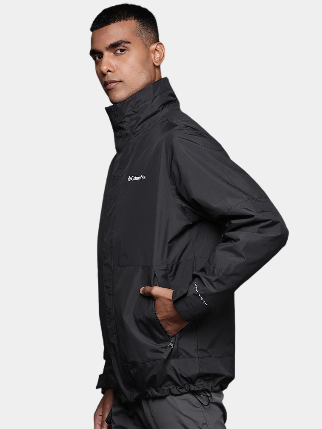 Columbia Men Black Agate Alley Interchange Jacket - Image 15