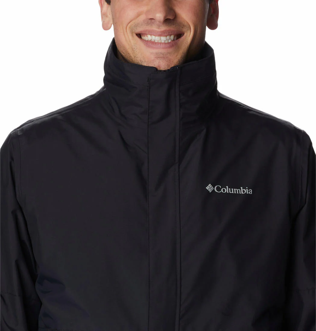 Columbia Men Black Agate Alley Interchange Jacket - Image 3
