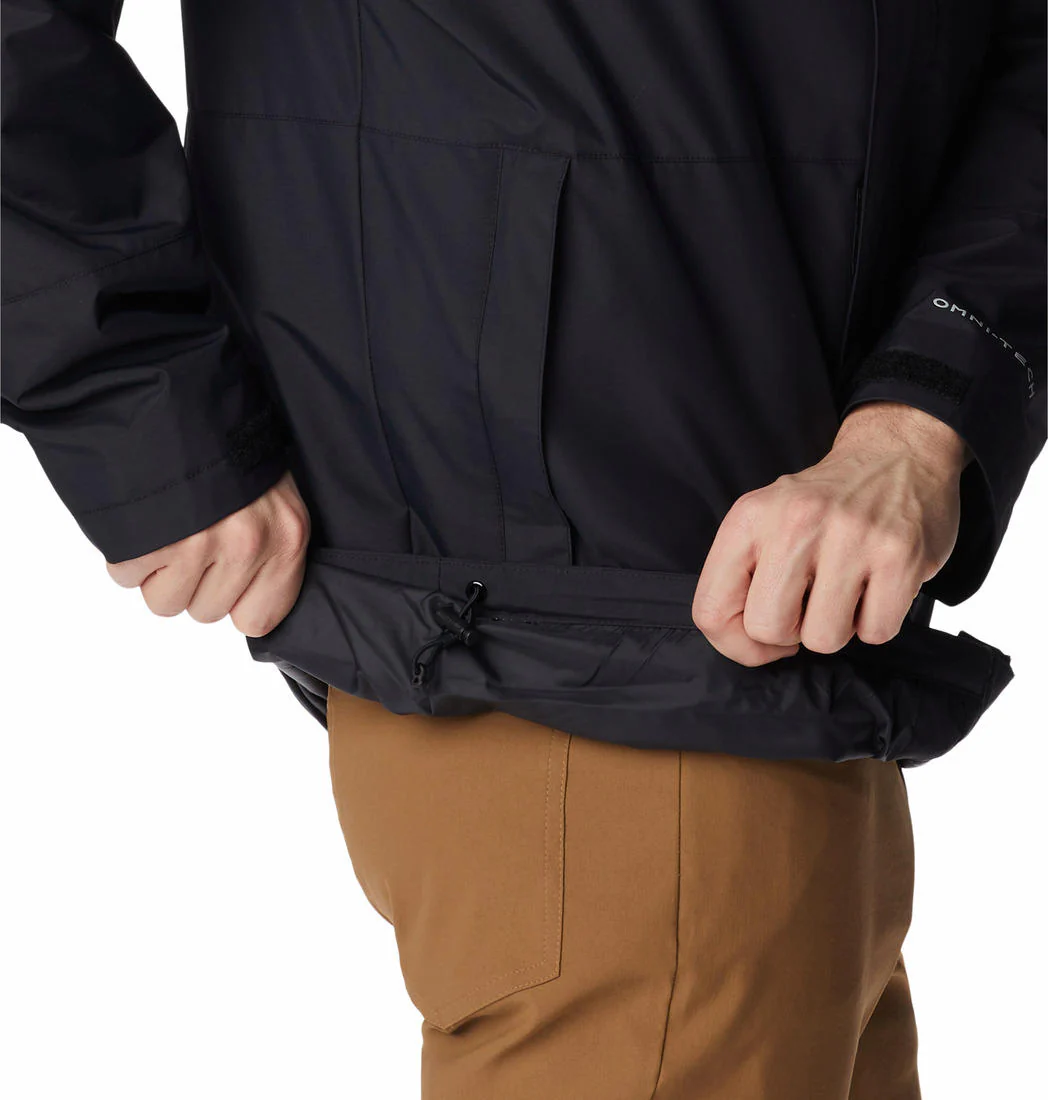 Columbia Men Black Agate Alley Interchange Jacket - Image 5