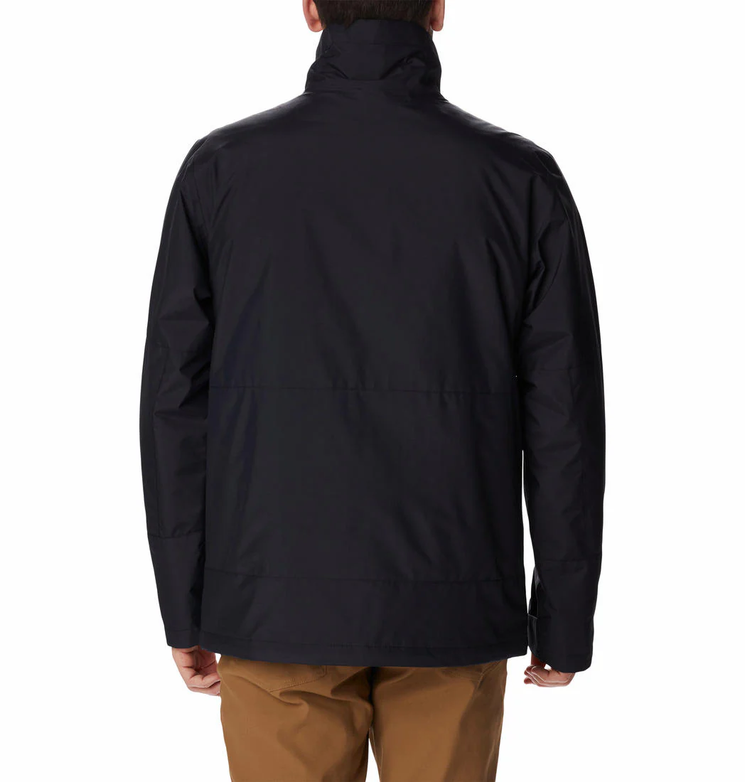 Columbia Men Black Agate Alley Interchange Jacket - Image 9
