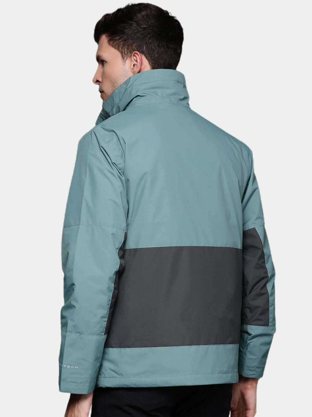 Columbia Men Green Agate Alley Interchange Jacket - Image 11
