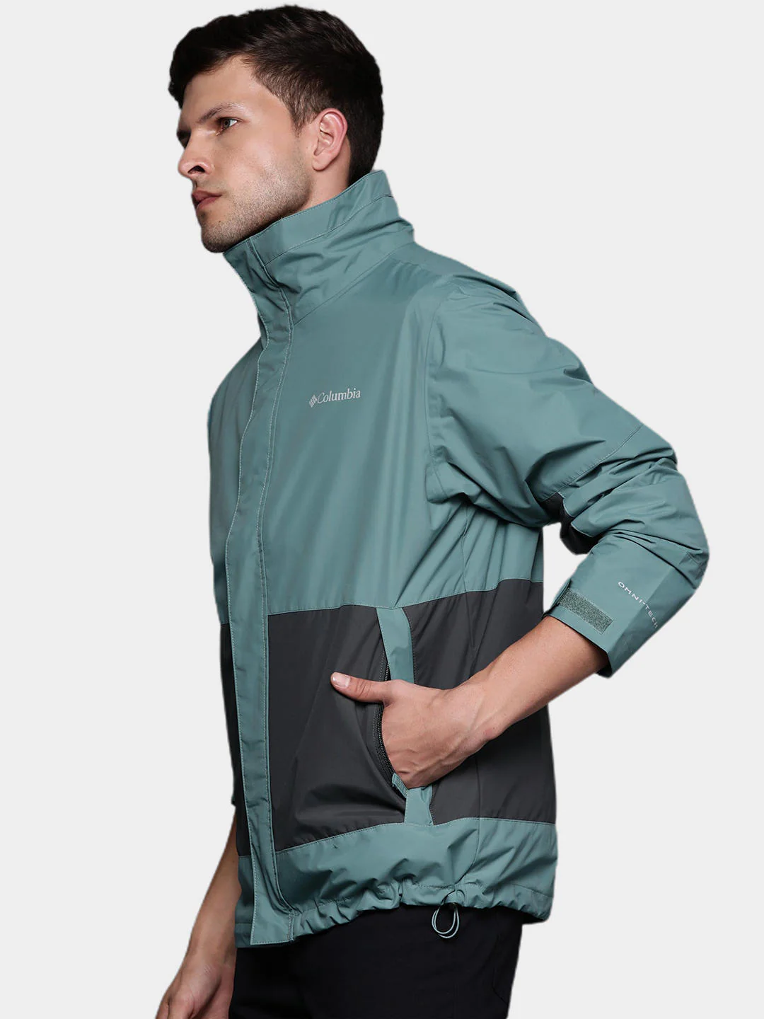 Columbia Men Green Agate Alley Interchange Jacket - Image 12
