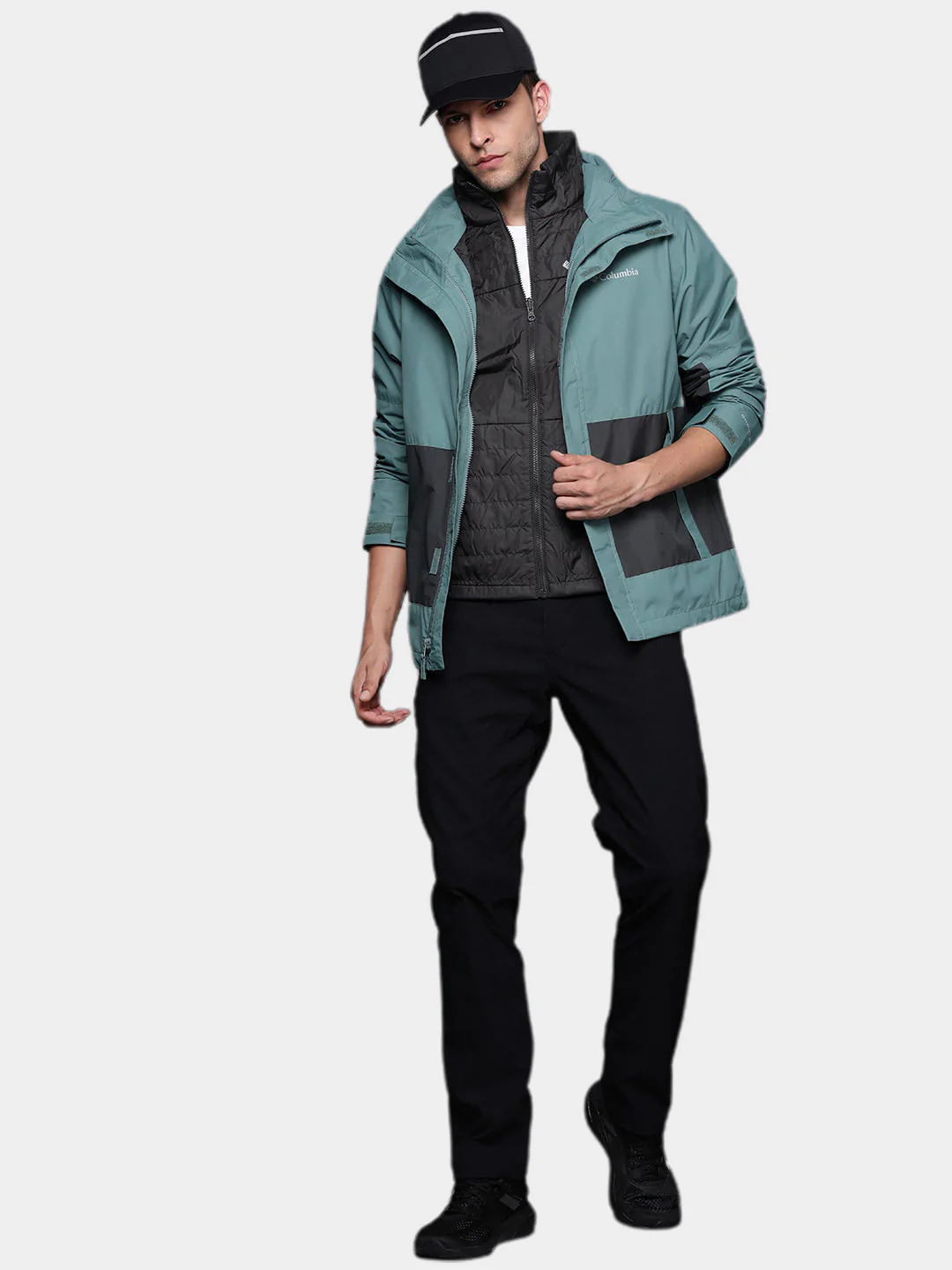Columbia Men Green Agate Alley Interchange Jacket - Image 13
