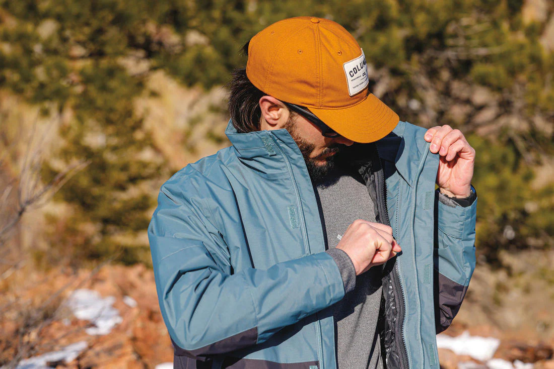 Columbia Men Green Agate Alley Interchange Jacket - Image 14