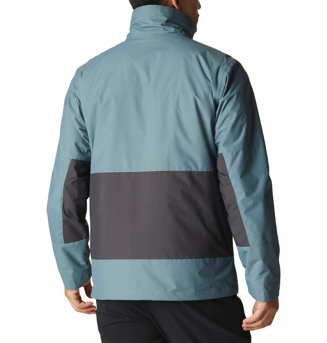 Columbia Men Green Agate Alley Interchange Jacket - Image 6
