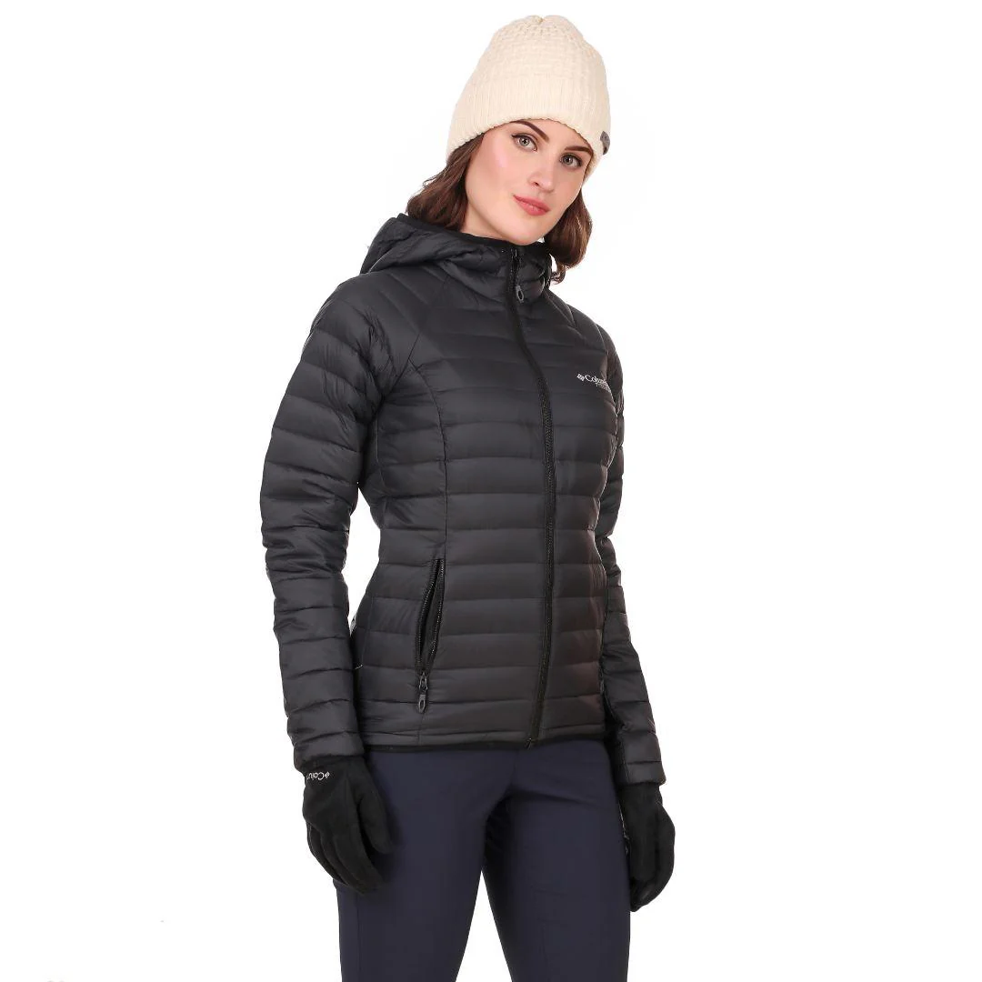 Columbia Women Black Alpha Trail Down Hooded Jacket - Image 6