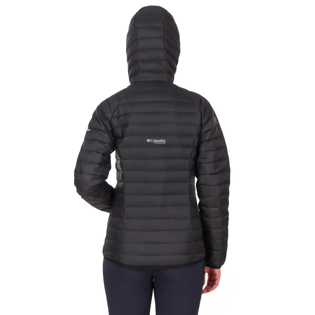 Columbia Women Black Alpha Trail Down Hooded Jacket - Image 8