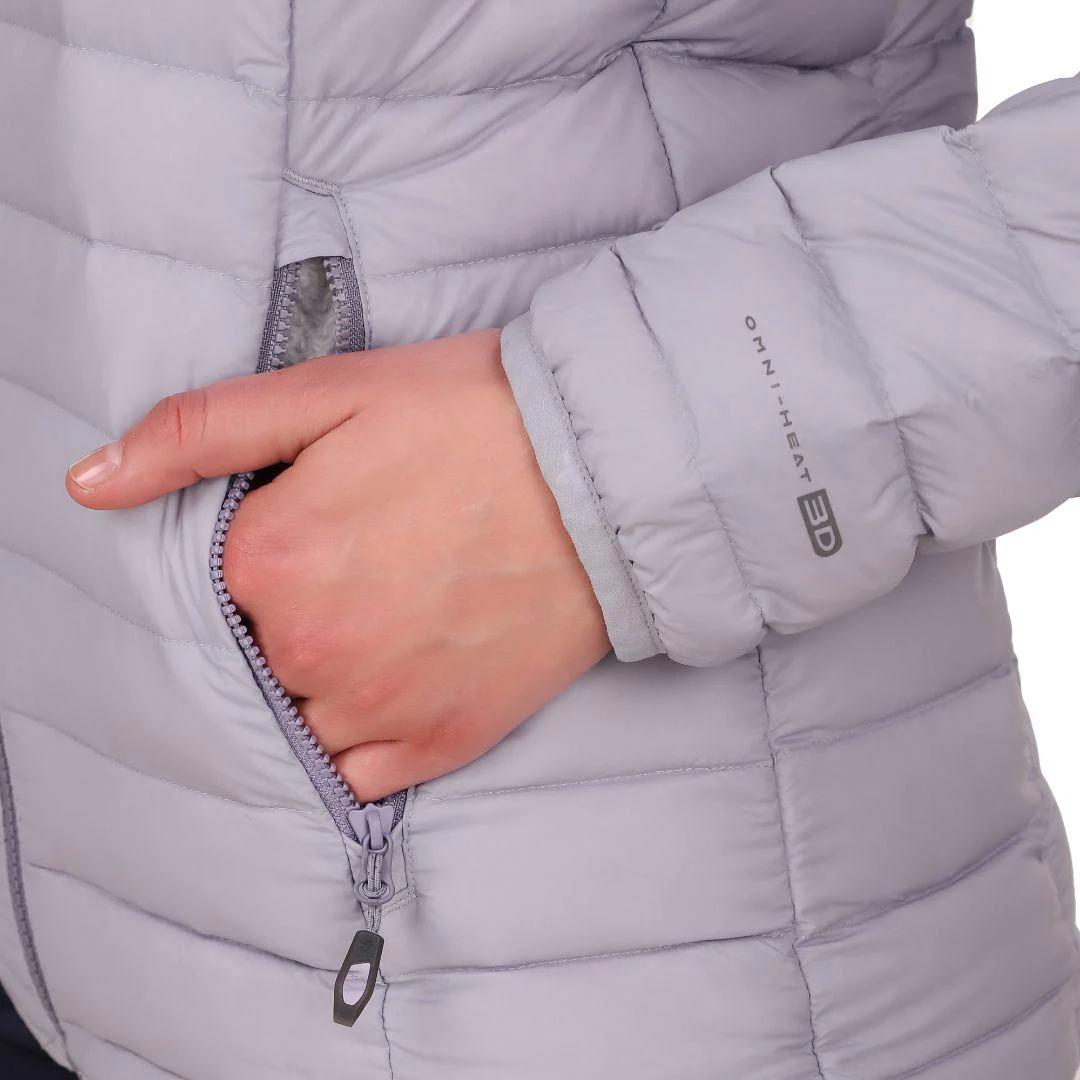 Columbia Women Purple Alpha Trail Down Hooded Jacket - Image 2