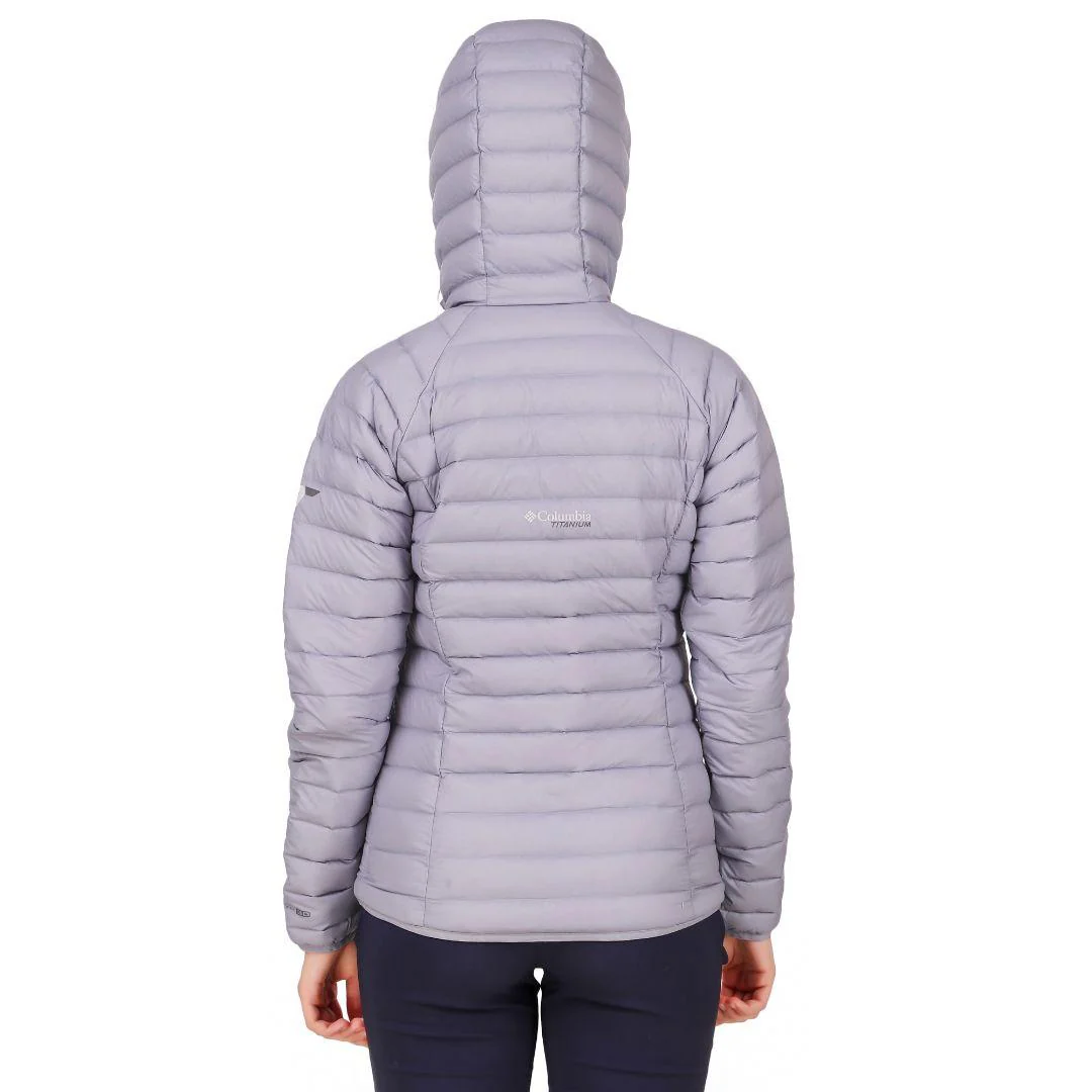 Columbia Women Purple Alpha Trail Down Hooded Jacket - Image 8