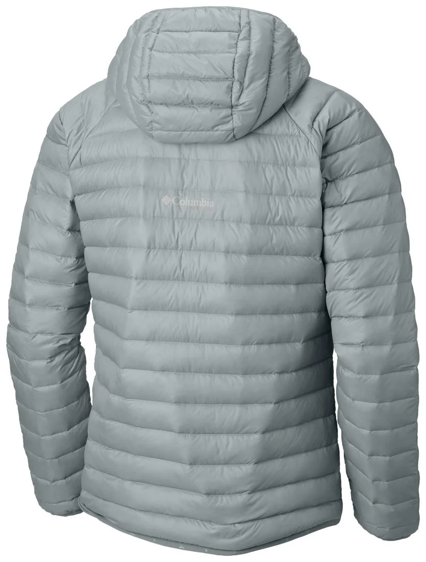 Columbia Men Green Alpha Trail Down Hooded Jacket - Image 2