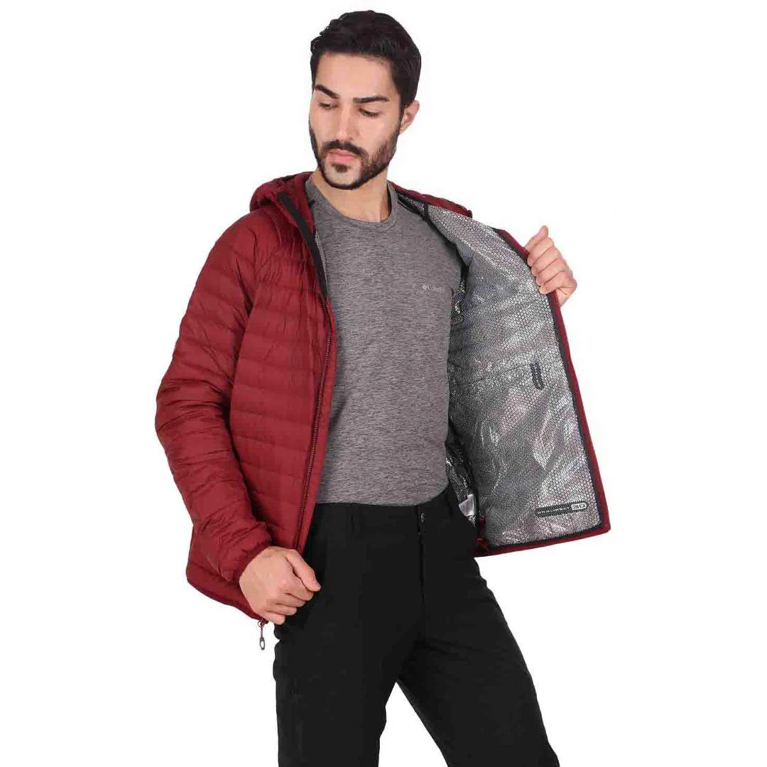 Columbia Men Red Alpha Trail Down Hooded Jacket - Image 6