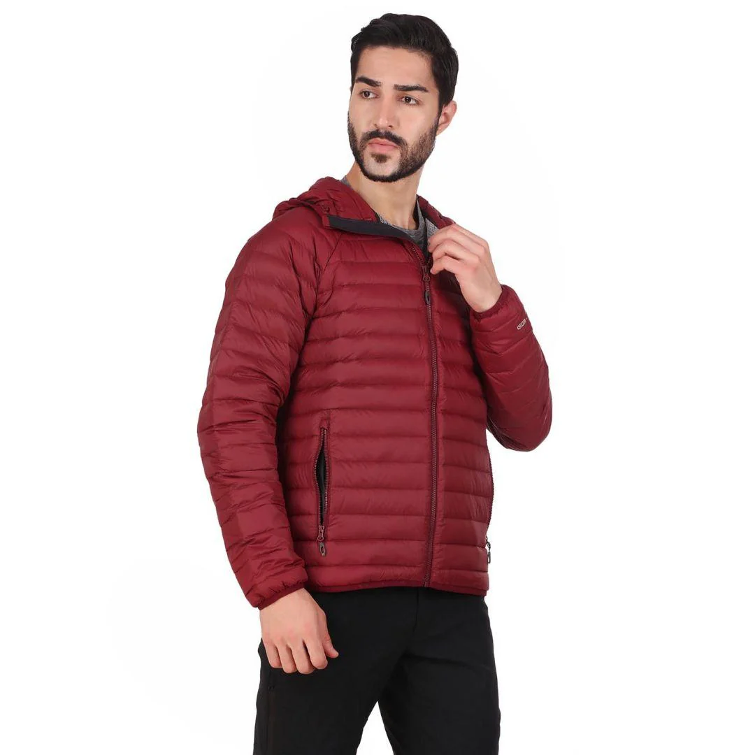 Columbia Men Red Alpha Trail Down Hooded Jacket - Image 7