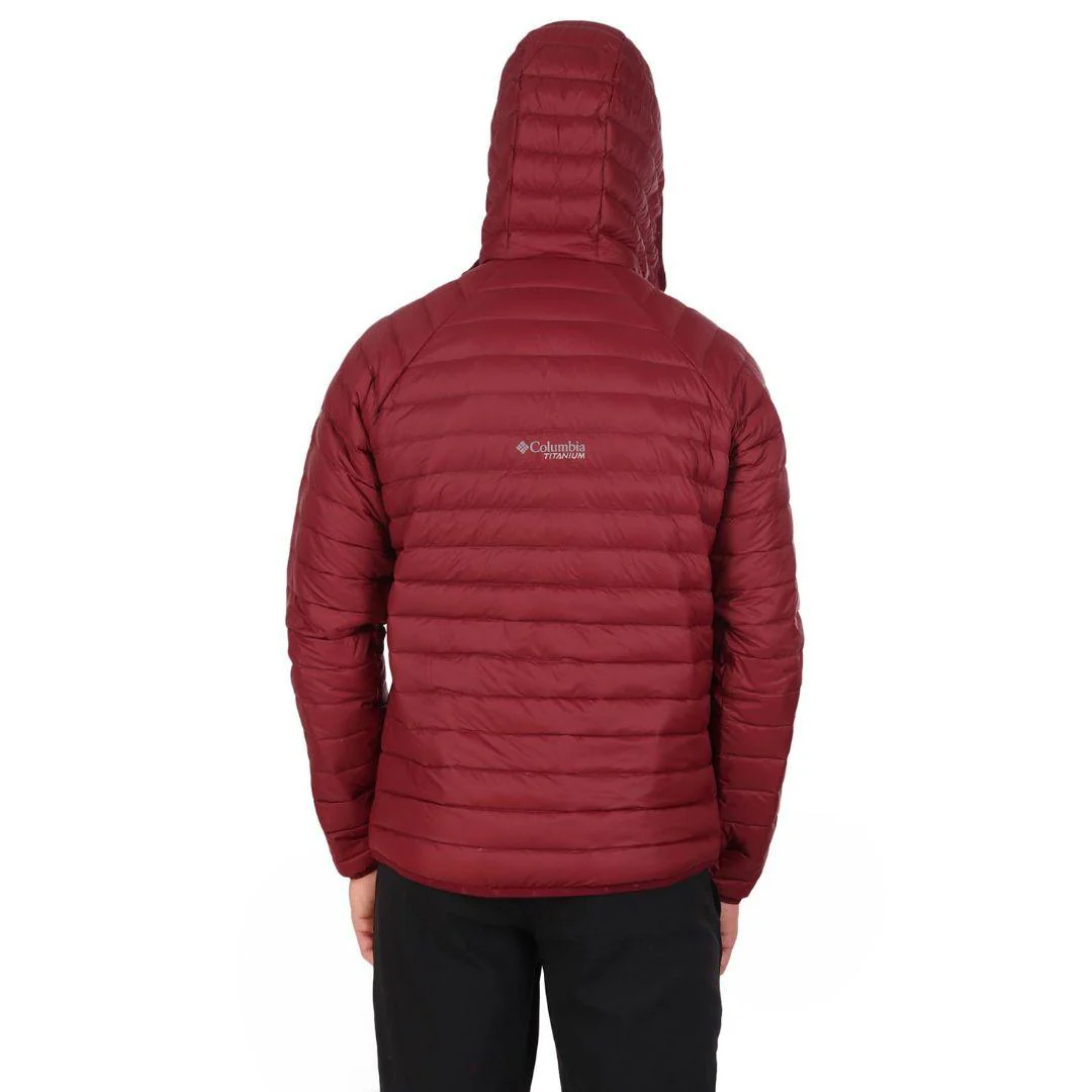 Columbia Men Red Alpha Trail Down Hooded Jacket - Image 9