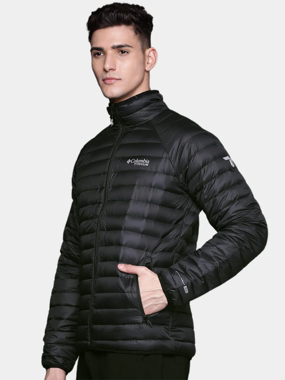 Columbia Men Black Alpha Trail Down Jacket - Image 10