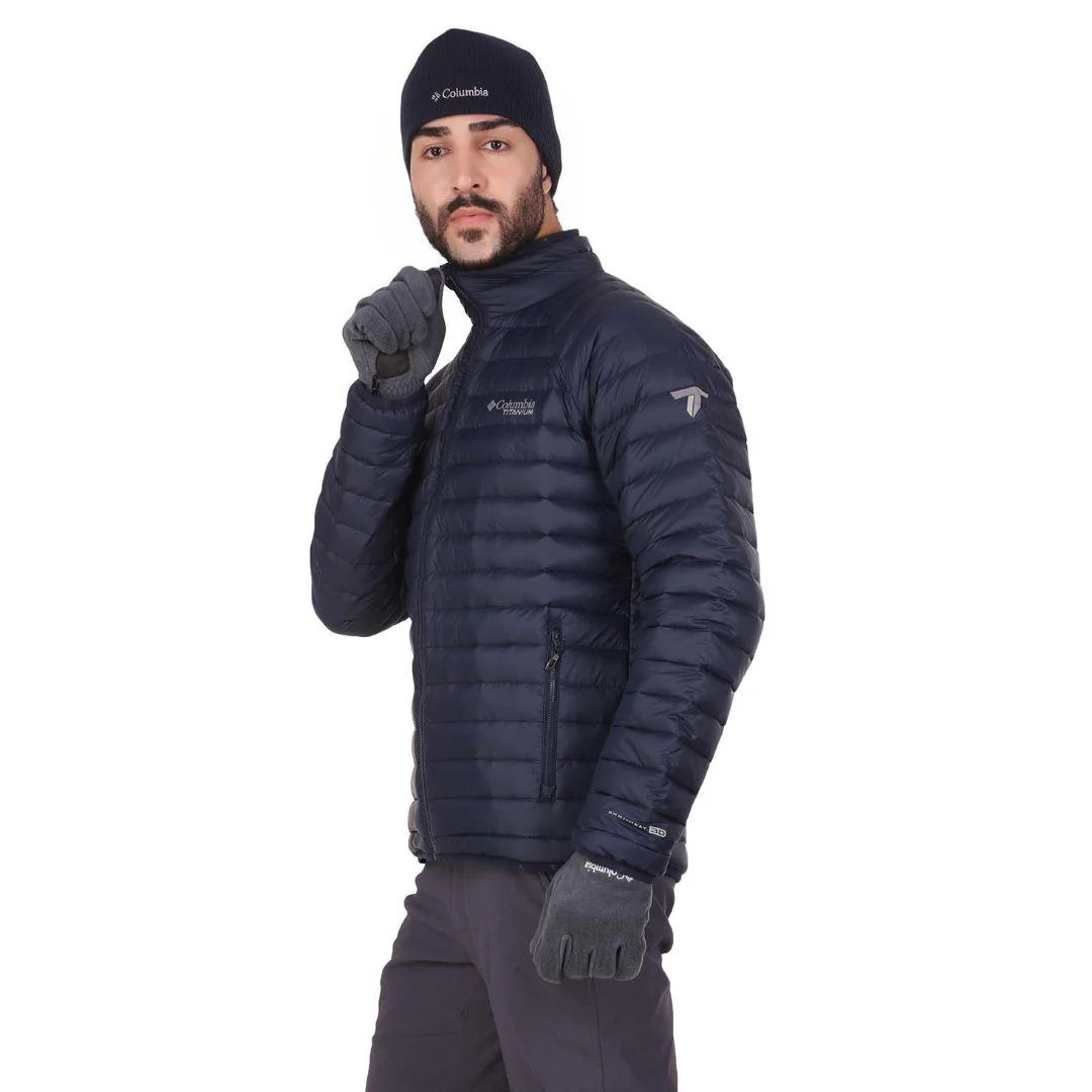 Columbia Men Blue Alpha Trail Down Jacket - Image 2