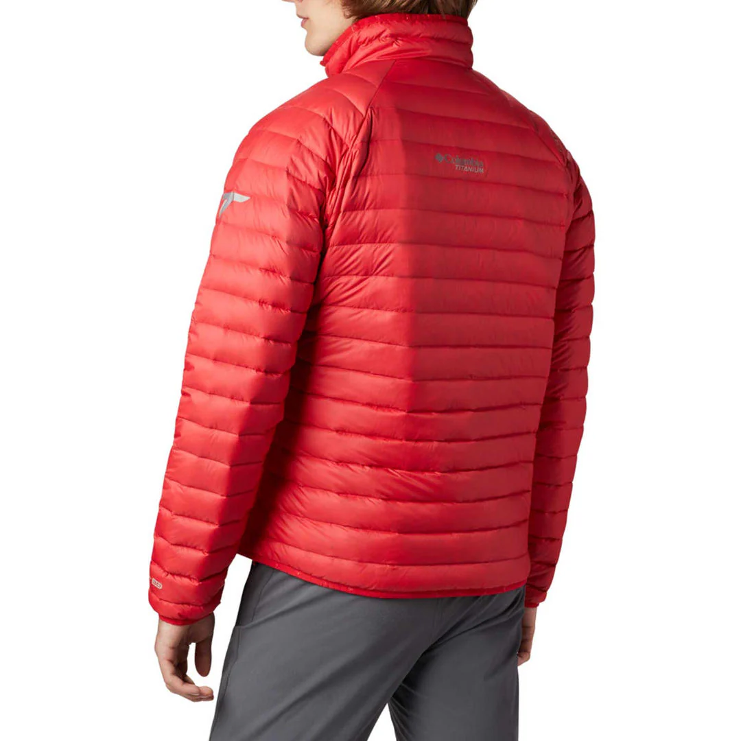 Columbia Men Red Alpha Trail Down Jacket - Image 5