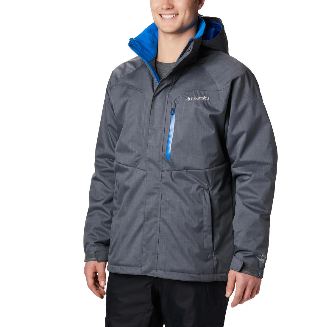 Columbia Men Grey Alpine Action Jacket
