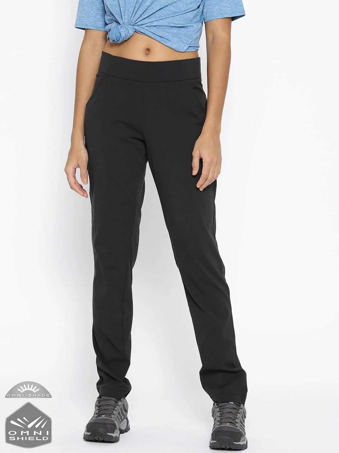 Columbia Women Black Anytime Casual Pull On Pant (Sun Protection) - Image 6