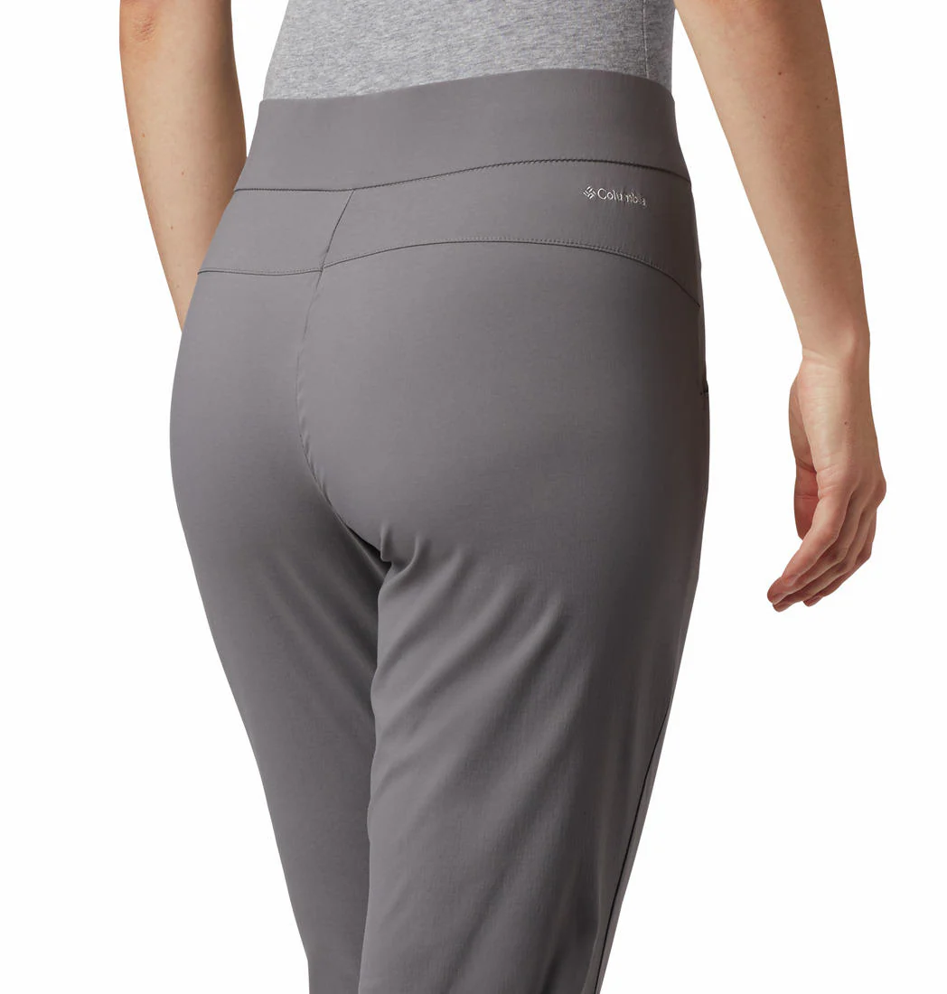Columbia Women Grey Anytime Casual Pull On Pant (Sun Protection) - Image 4