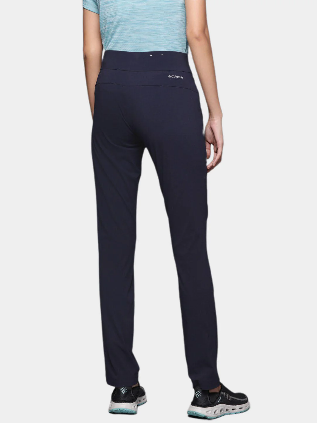 Columbia Women Navy Blue Anytime Casual Pull On Pant (Sun Protection) - Image 13