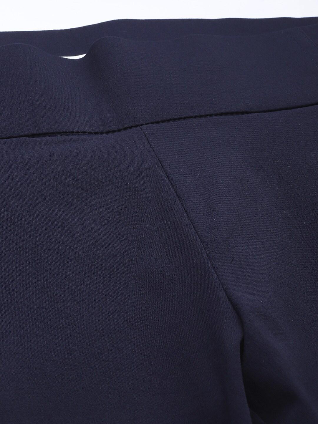 Columbia Women Navy Blue Anytime Casual Pull On Pant (Sun Protection) - Image 7