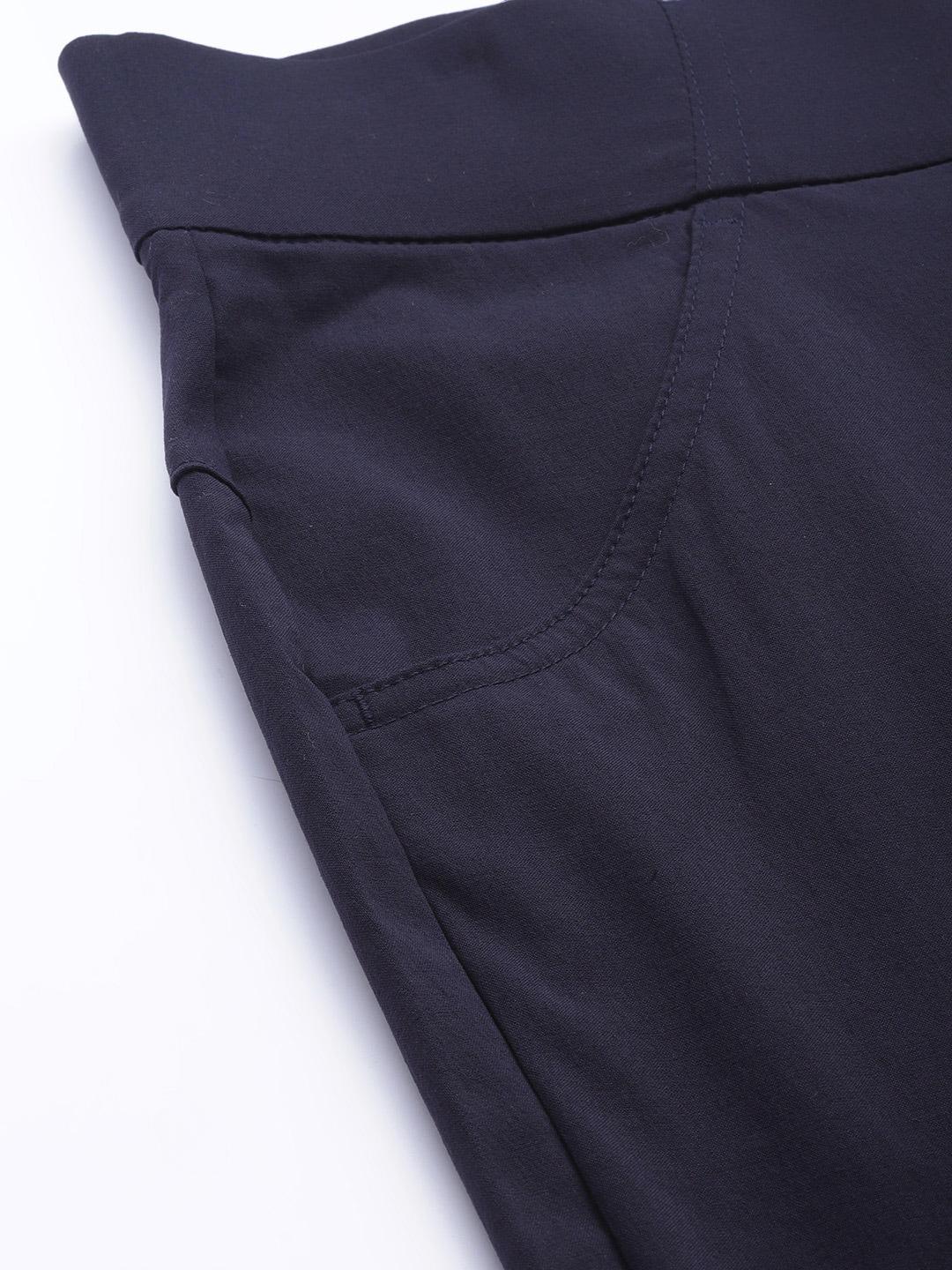 Columbia Women Navy Blue Anytime Casual Pull On Pant (Sun Protection) - Image 8