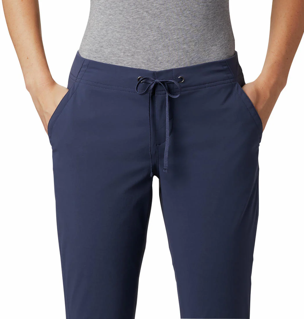 Columbia Women Navy Blue Anytime Outdoor Boot Cut Pant (Sun Protection) - Image 4