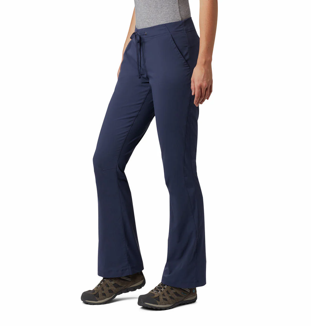 Columbia Women Navy Blue Anytime Outdoor Boot Cut Pant (Sun Protection) - Image 5