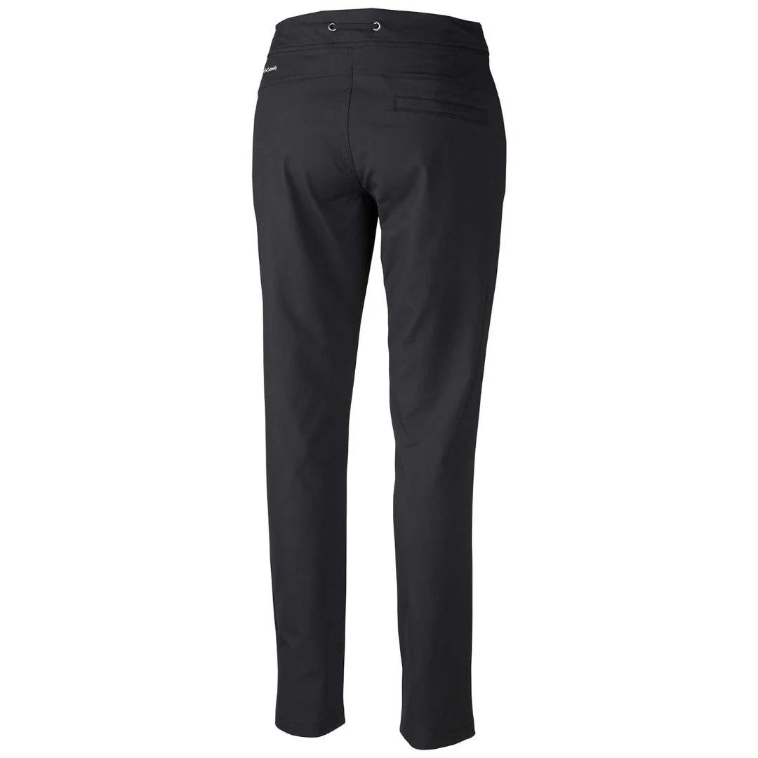 Columbia Women Black Anytime Outdoor Midweight Slim Pant - Image 2