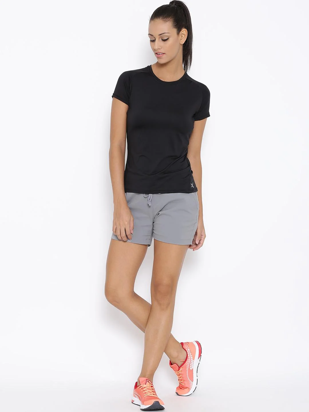 Columbia Women Grey Anytime Outdoor Short (Sun Protection) - Image 5