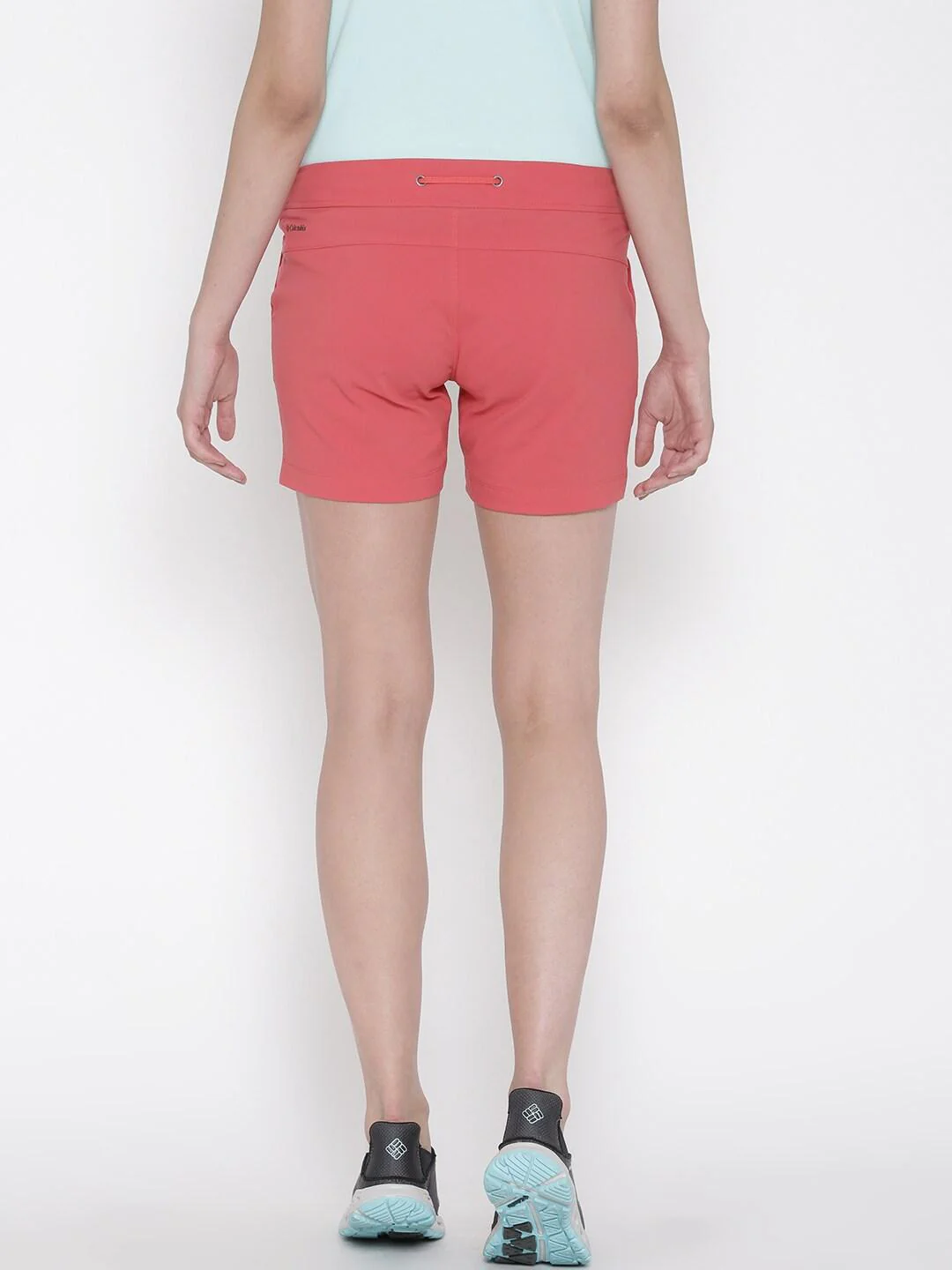Columbia Women Red Anytime Outdoor Short (Sun Protection) - Image 4