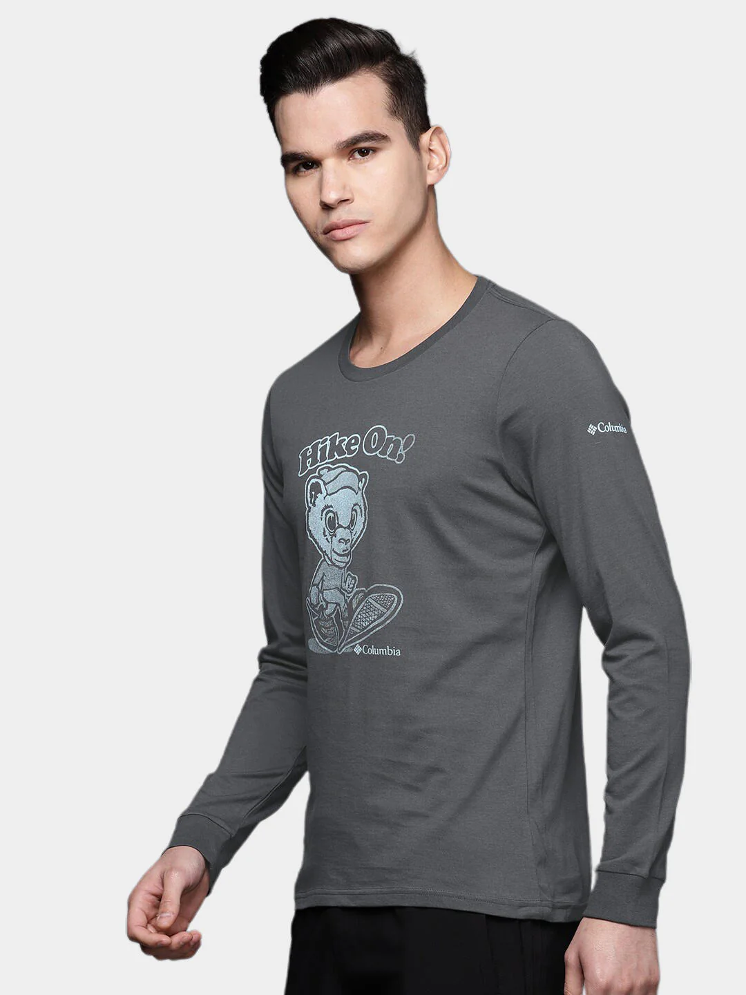 Columbia Men Black Apres Lifestyle Graphic Long Sleeve - Image 9