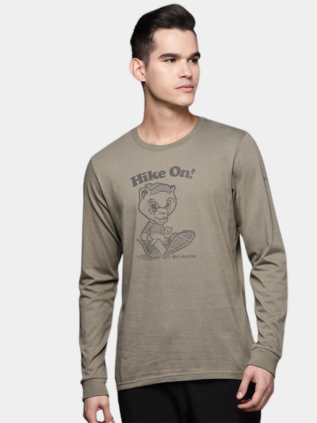 Columbia Men Green Apres Lifestyle Graphic Long Sleeve - Image 8