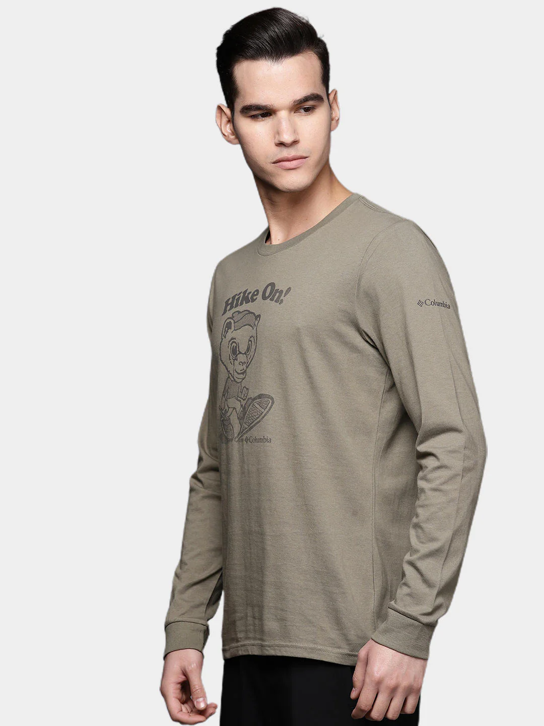 Columbia Men Green Apres Lifestyle Graphic Long Sleeve - Image 9