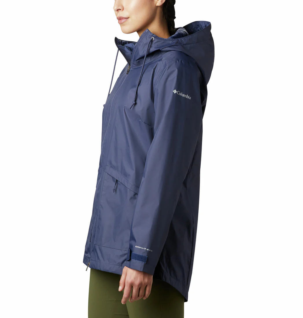 Columbia Women Blue Arcadia Casual Jacket Waterproof - Image 4