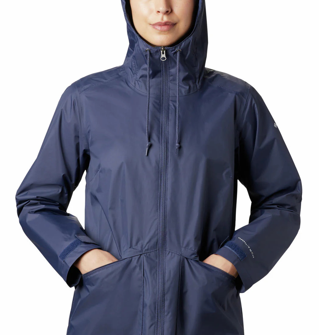 Columbia Women Blue Arcadia Casual Jacket Waterproof - Image 5