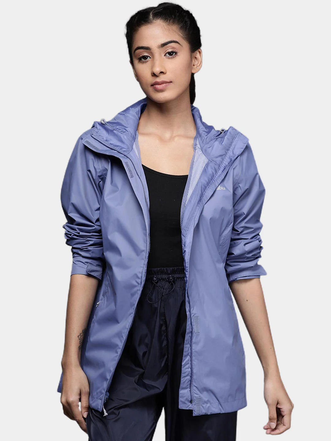 Columbia Women Blue Arcadia II Jacket Waterproof - Image 10