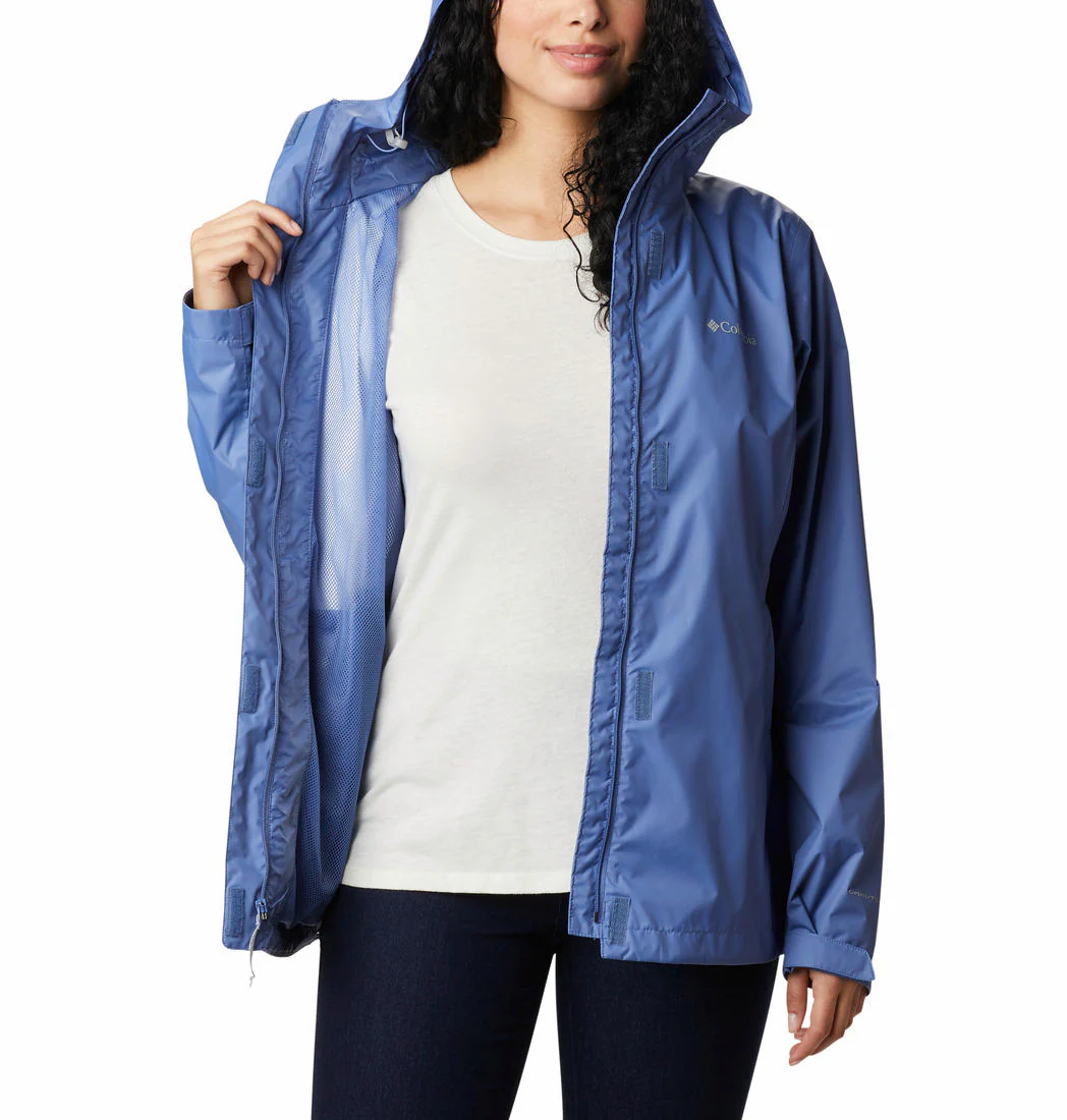 Columbia Women Blue Arcadia II Jacket Waterproof - Image 4