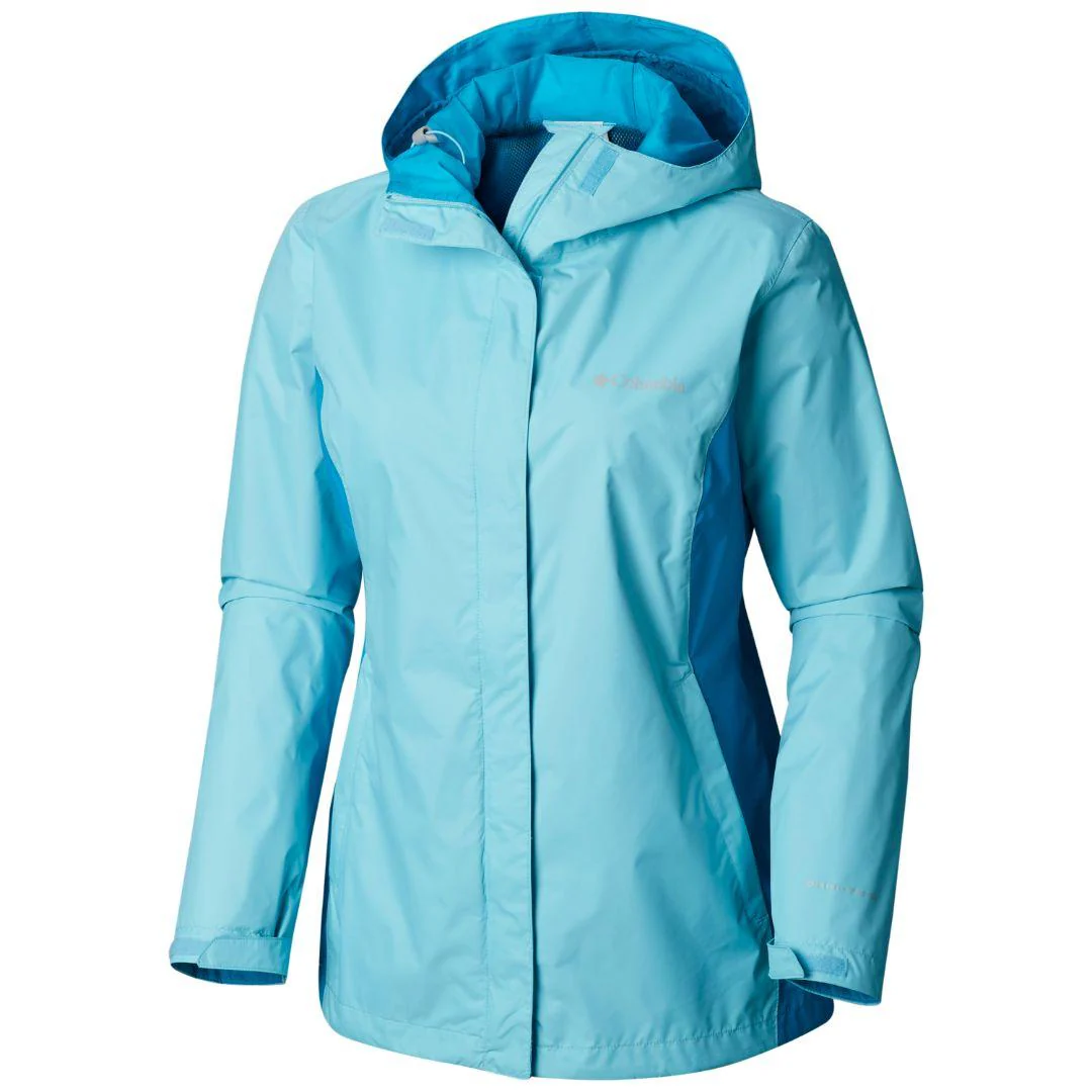 Columbia Women Blue Arcadia II Jacket Waterproof