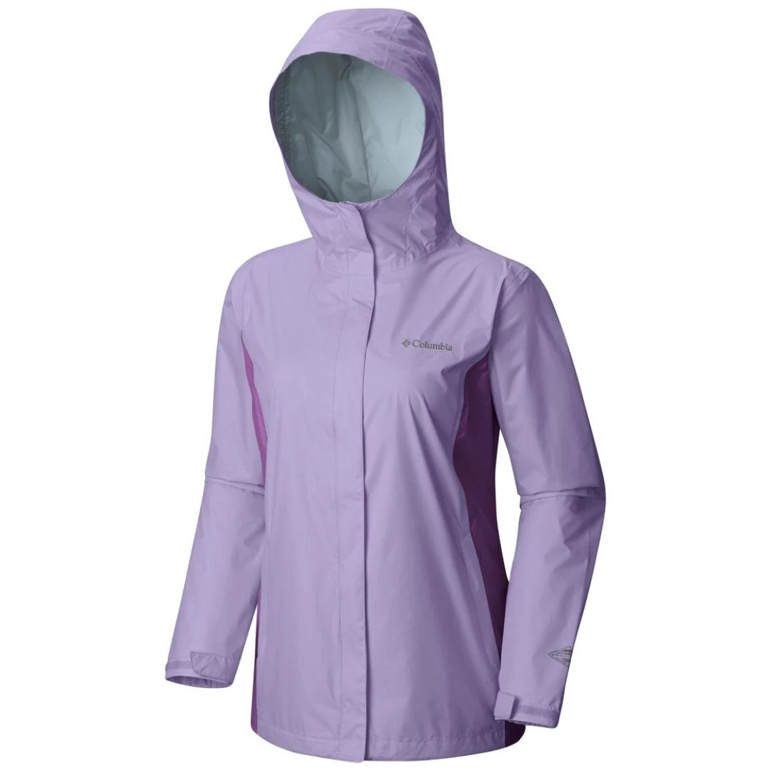 Columbia Women Purple Arcadia II Jacket Waterproof - Image 2