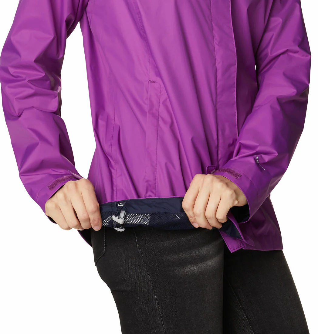 Columbia Women Purple Arcadia II Jacket Waterproof - Image 4