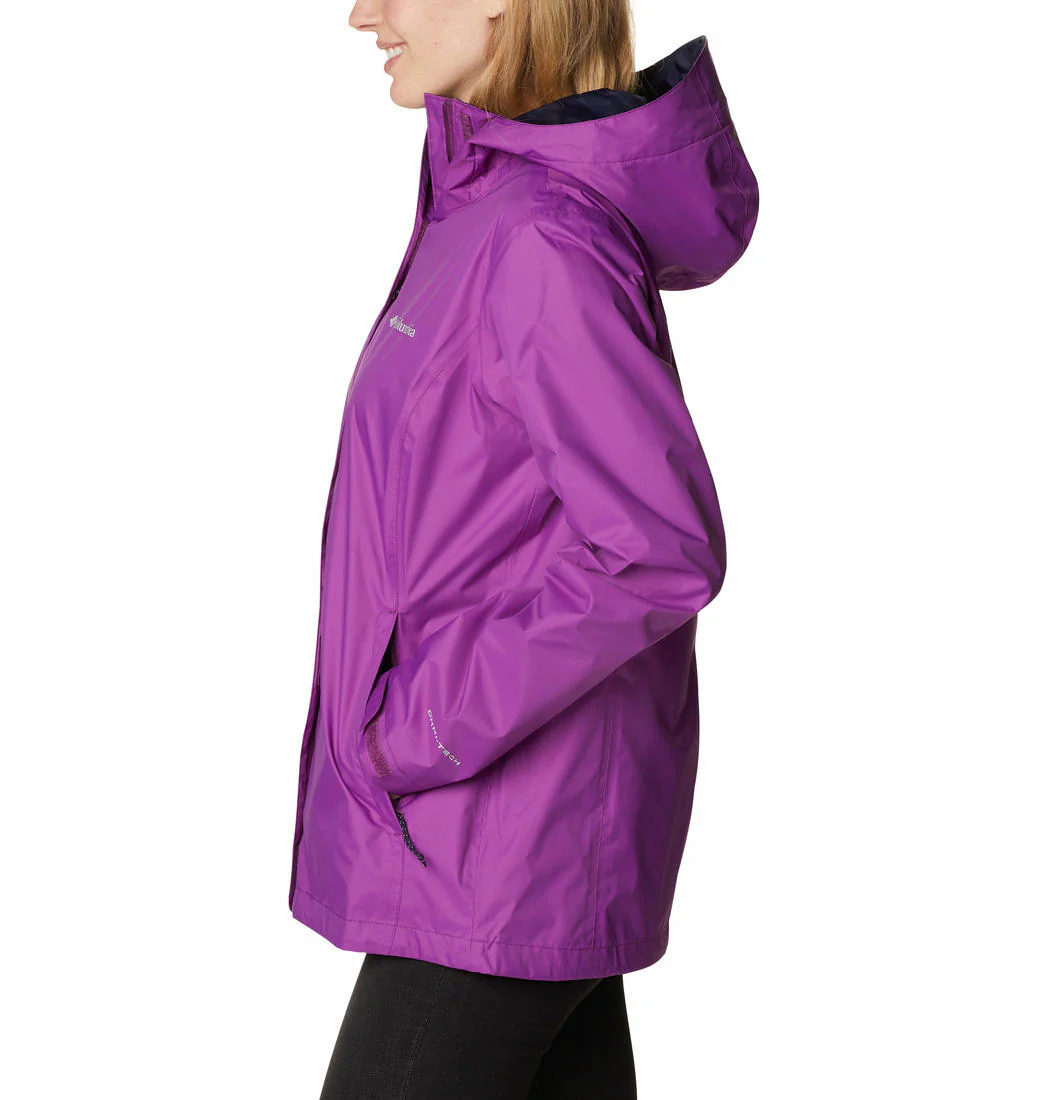 Columbia Women Purple Arcadia II Jacket Waterproof - Image 7