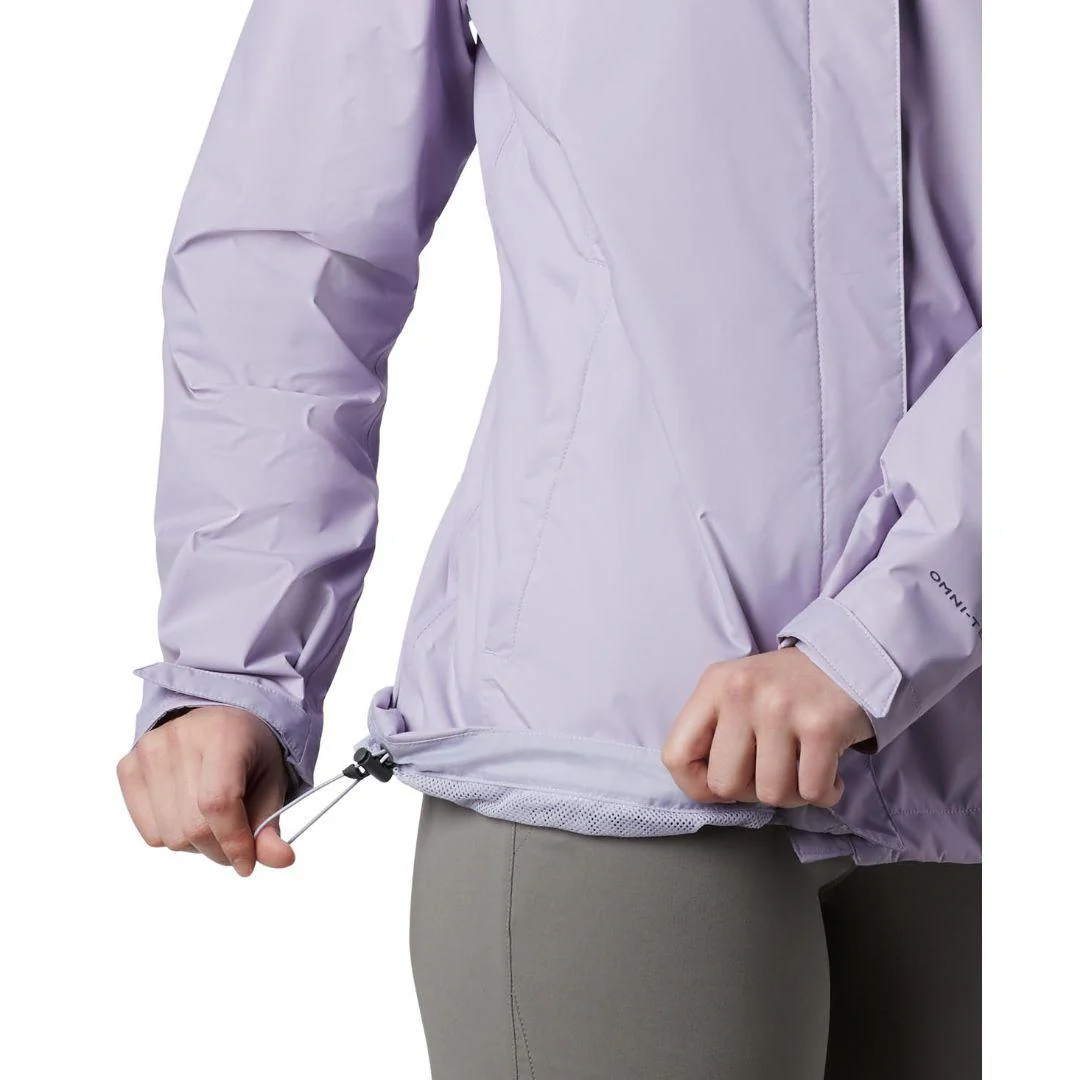 Columbia Women Purple Arcadia II Jacket Waterproof - Image 4