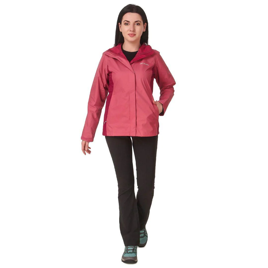 Columbia Women Red Arcadia II Jacket Waterproof - Image 5