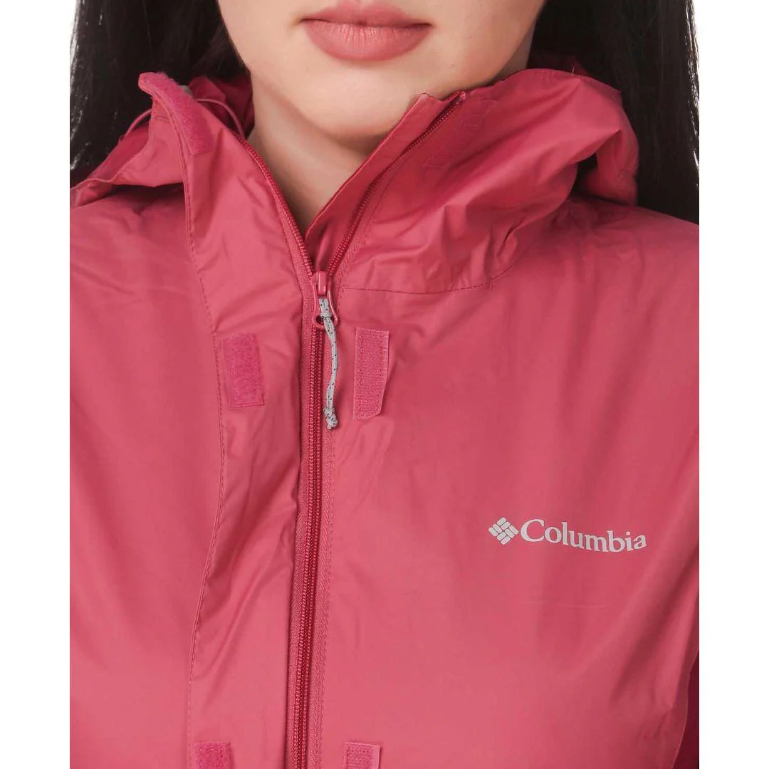 Columbia Women Red Arcadia II Jacket Waterproof - Image 7