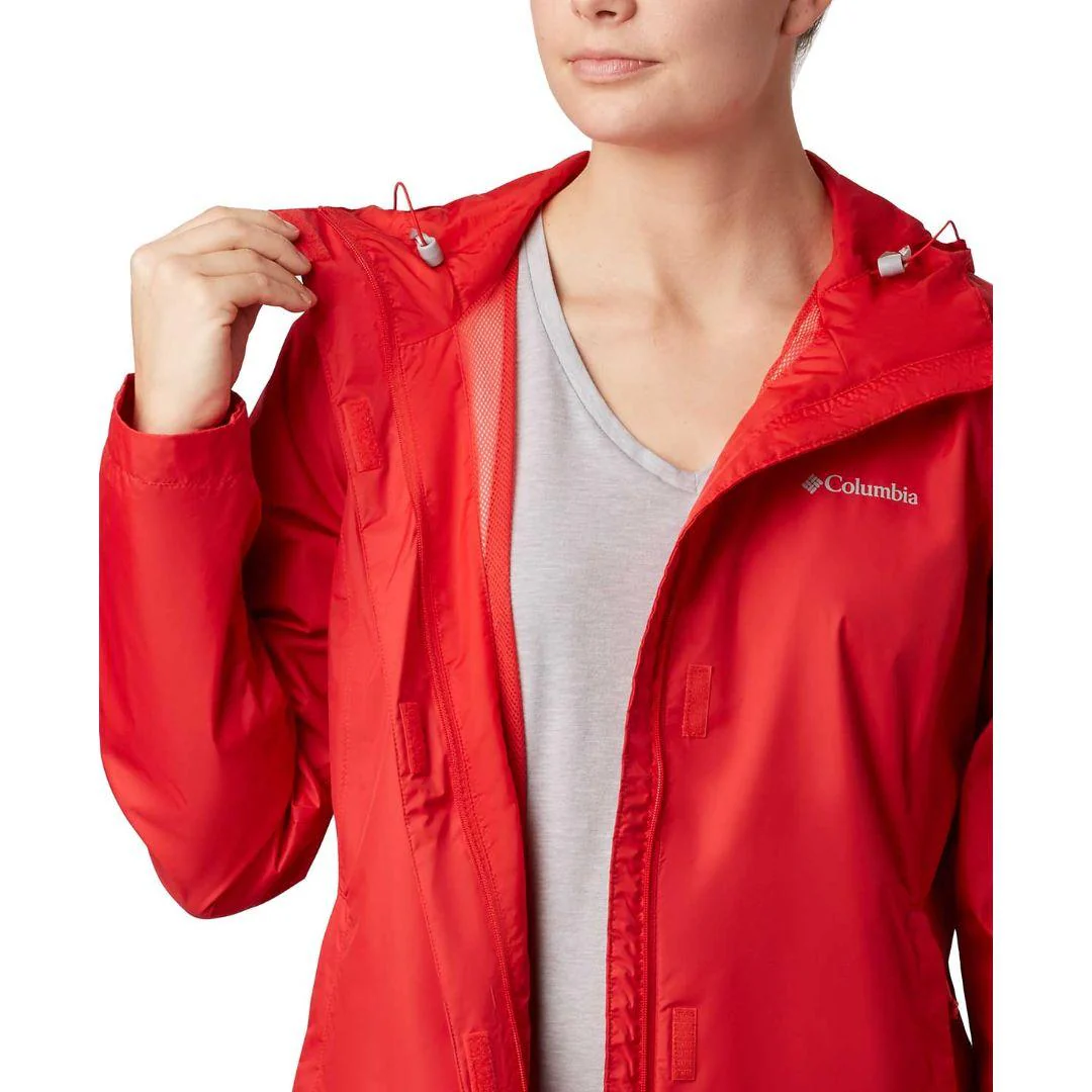 Columbia Women Red Arcadia II Jacket Waterproof - Image 2