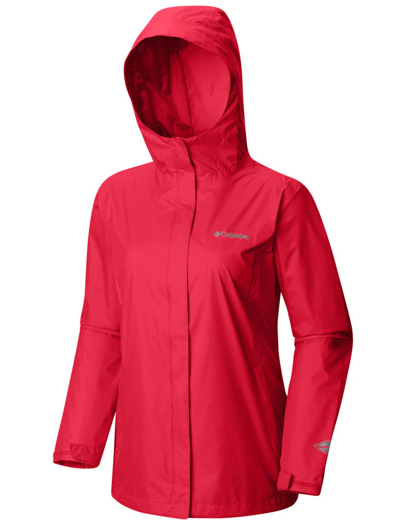 Columbia Women Red Arcadia II Jacket Waterproof - Image 3