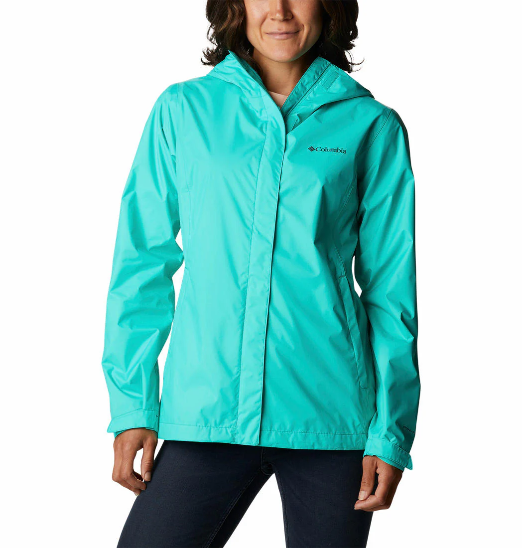 Columbia Women Blue Arcadia II Jacket Waterproof