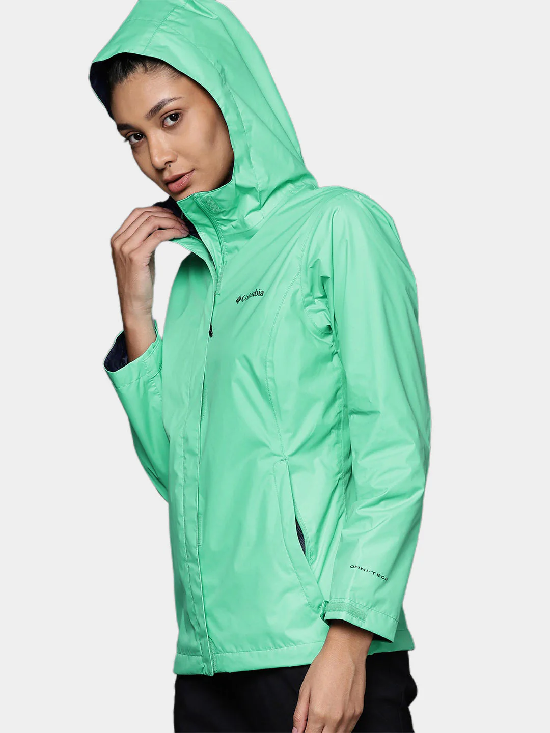 Columbia Women Blue Arcadia II Jacket Waterproof - Image 9