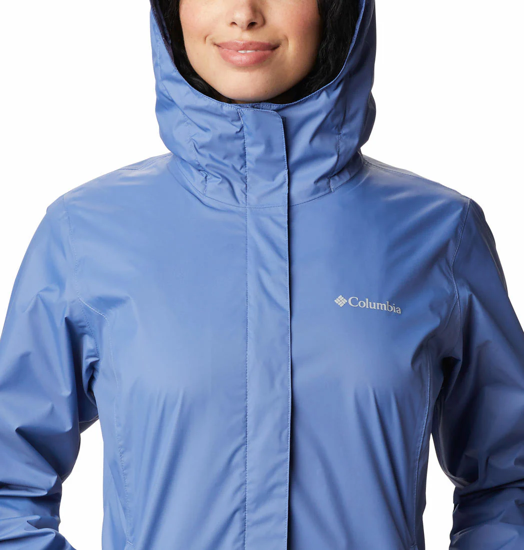 Columbia Women Blue Arcadia II Jacket Waterproof - Image 3
